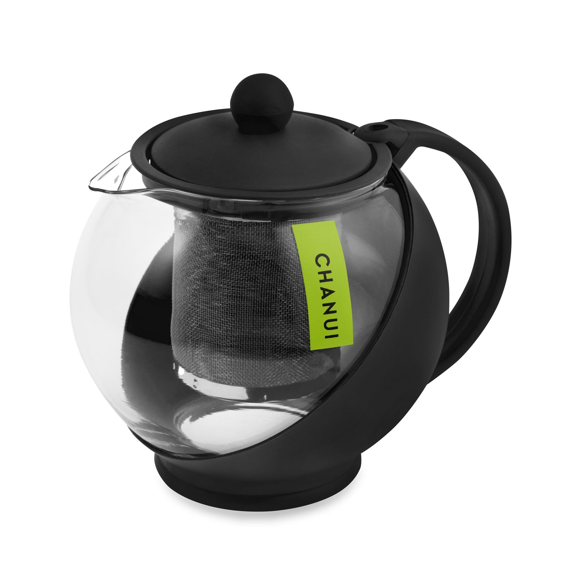 Chanui Black colour teapot. 750ml.