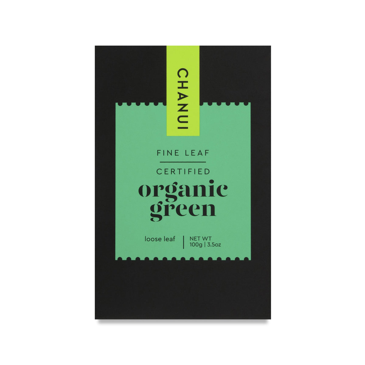 Chanui Tea Organic Green Loose Leaf Tea - 100g | Chanui